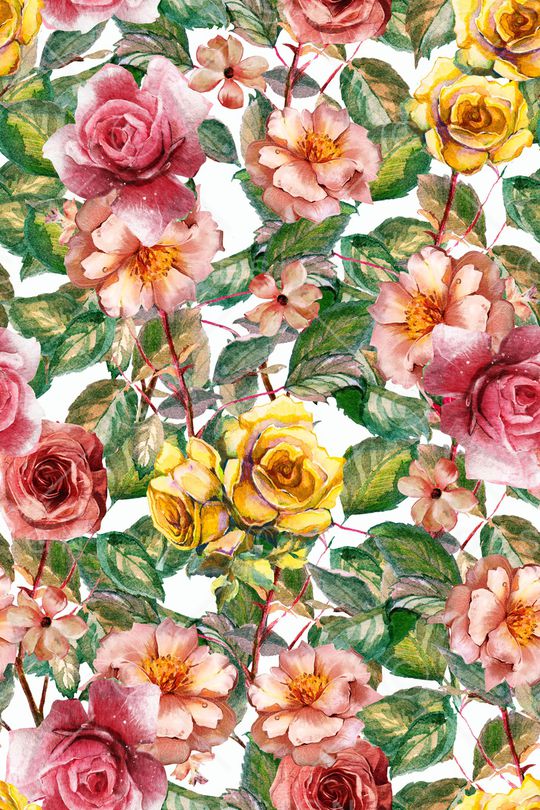 绿植树叶印花华亿平台图片