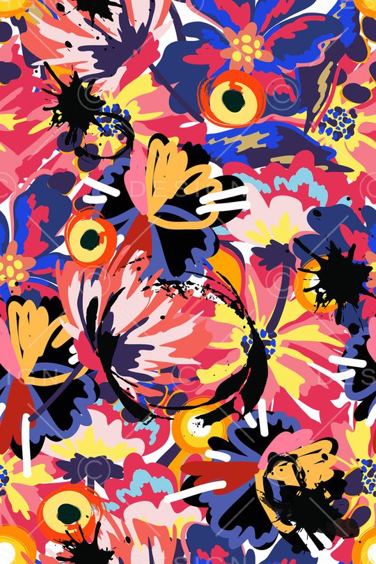 几何印花华亿平台图片