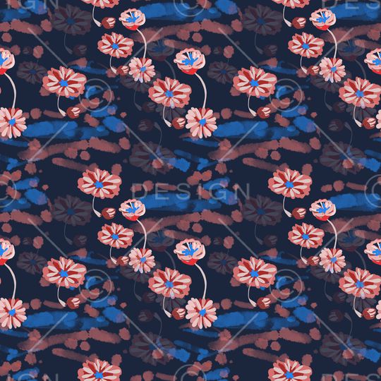 荷花印花华亿平台图片