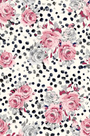 复古印花华亿平台图片