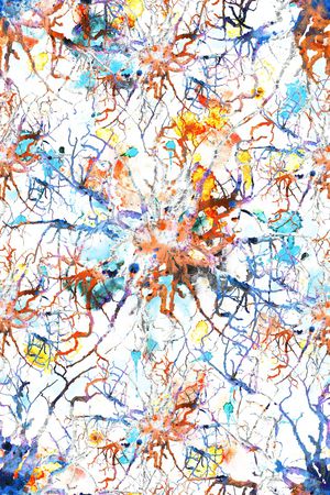 水彩印花华亿平台图片