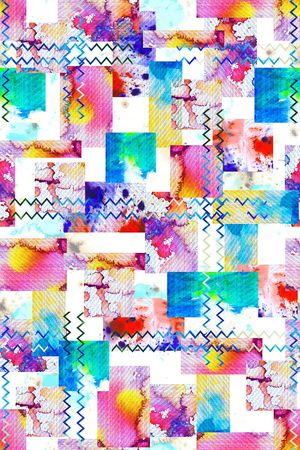 线条印花华亿平台图片