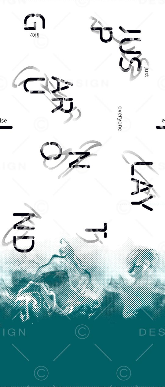 字母印花华亿平台图片