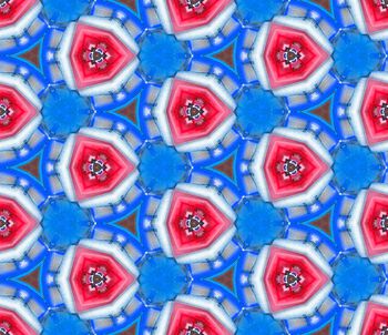 几何印花华亿平台图片