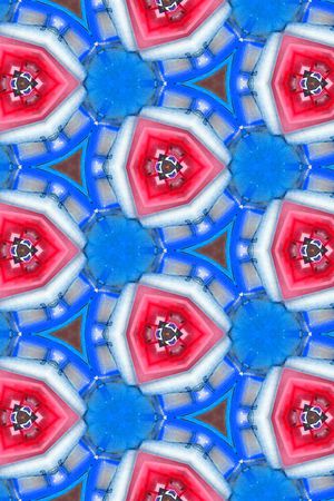 几何印花华亿平台图片