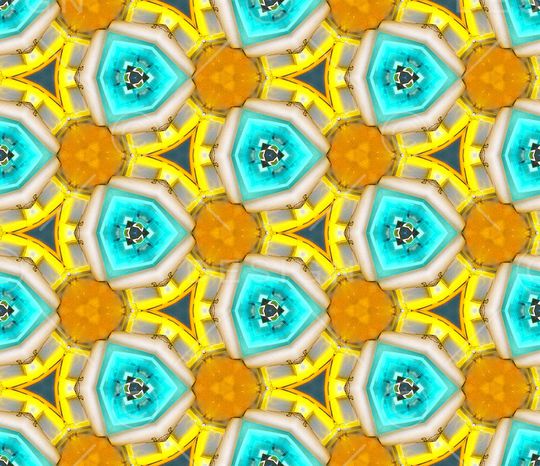 几何印花华亿平台图片