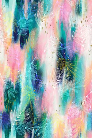 抽象印花华亿平台图片