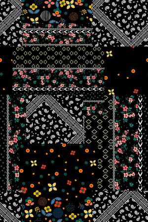 佩斯利印花华亿平台图片