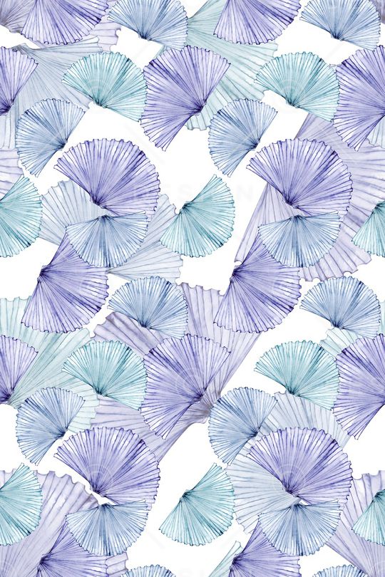 清爽底花卉印花华亿平台图片