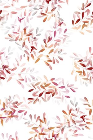 清爽底花卉印花华亿平台图片