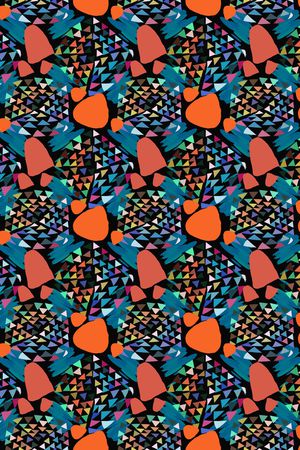 几何印花华亿平台图片