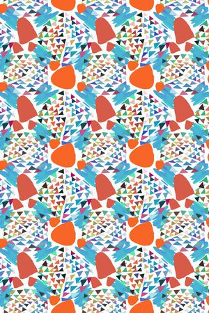 几何印花华亿平台图片