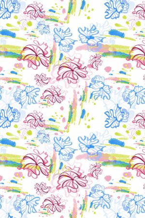 水彩印花华亿平台图片