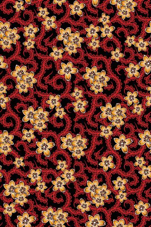 复古印花华亿平台图片