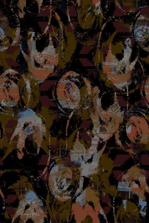 几何印花华亿平台图片