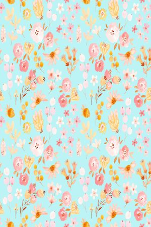 彩底花卉印花华亿平台图片