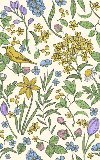 绿植树叶印花华亿平台图片