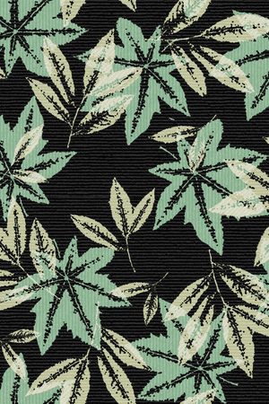 绿植树叶印花华亿平台图片