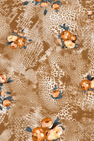 豹纹印花华亿平台图片