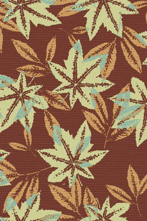 绿植树叶印花华亿平台图片