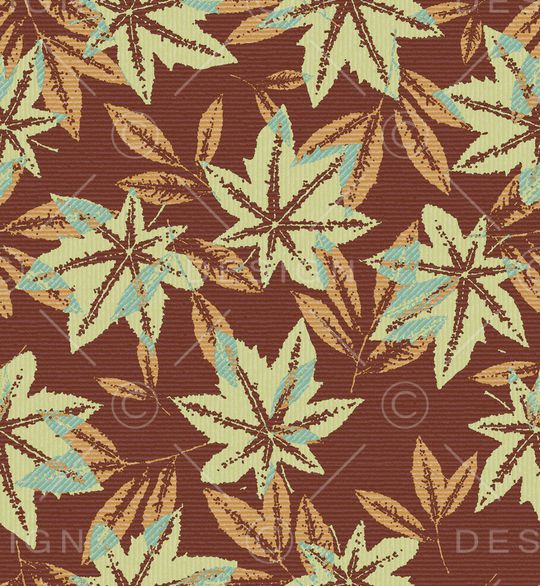 绿植树叶印花华亿平台图片