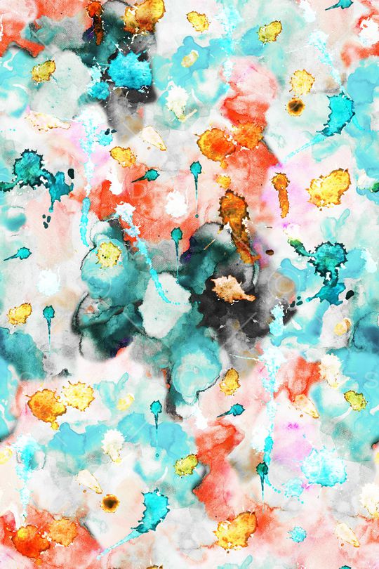 水彩印花华亿平台图片