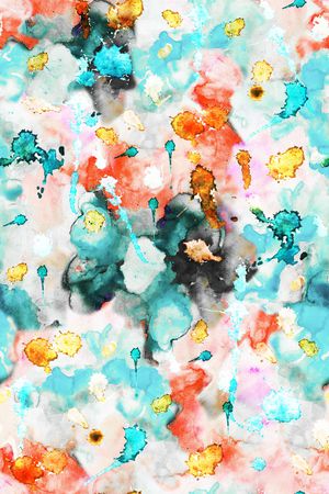 水彩印花华亿平台图片