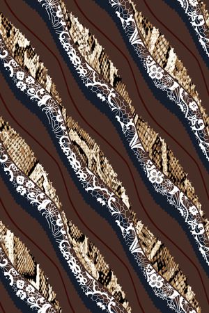 绿植树叶印花华亿平台图片