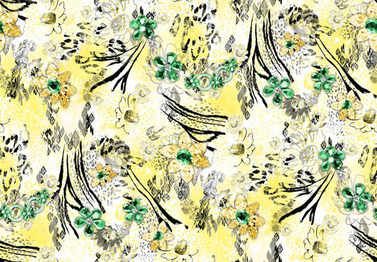 珠宝宝石印花华亿平台图片