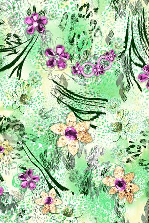 珠宝宝石印花华亿平台图片