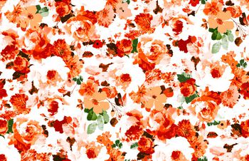 绿植树叶印花华亿平台图片