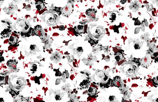 绿植树叶印花华亿平台图片