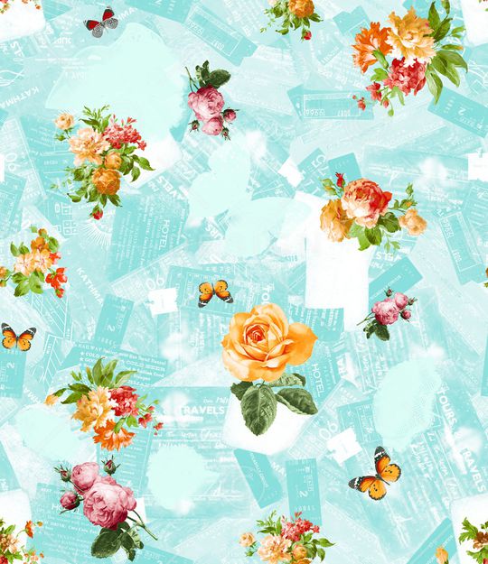 复古印花华亿平台图片