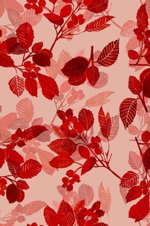 绿植树叶印花华亿平台图片