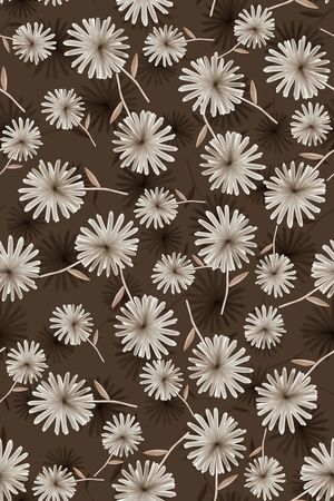 绿植树叶印花华亿平台图片