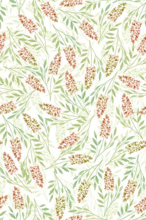 绿植树叶印花华亿平台图片