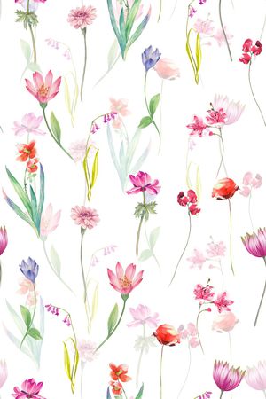 清爽底花卉印花华亿平台图片