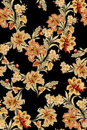 民族风印花华亿平台图片