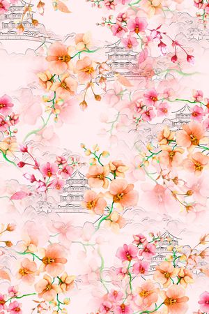 水彩印花华亿平台图片