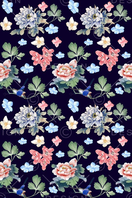 绿植树叶印花华亿平台图片