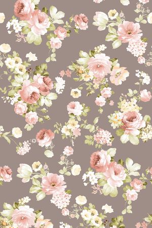 复古印花华亿平台图片