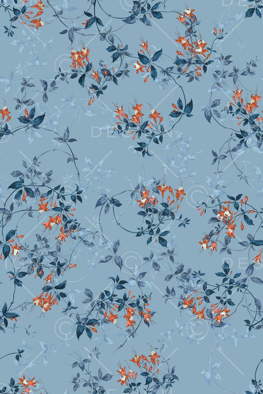 绿植树叶印花华亿平台图片