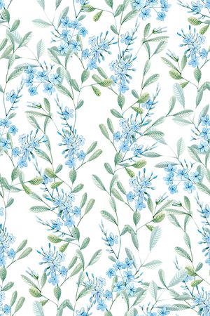 绿植树叶印花华亿平台图片