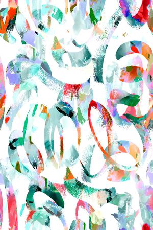 抽象印花华亿平台图片