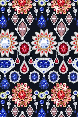 珠宝宝石印花华亿平台图片