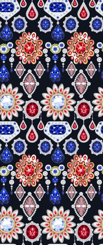 珠宝宝石印花华亿平台图片