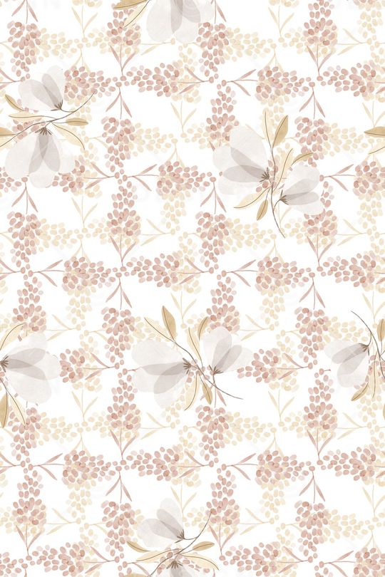 清爽底花卉印花华亿平台图片