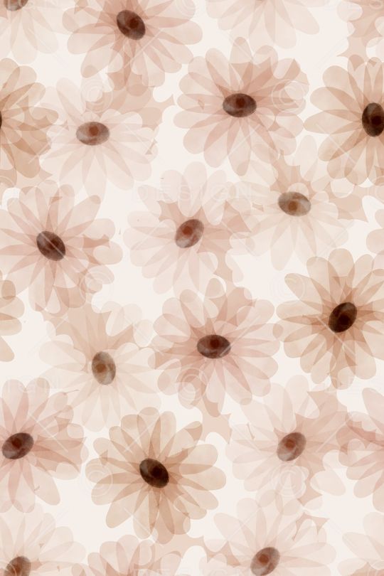 清爽底花卉印花华亿平台图片