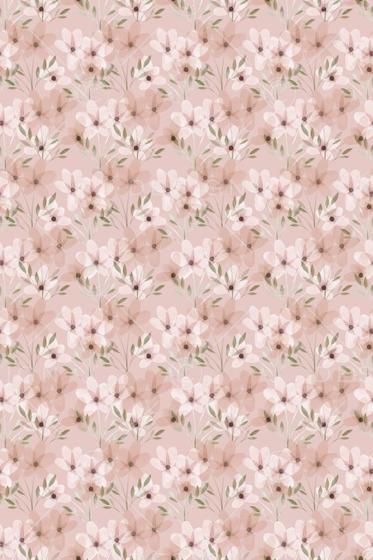 清爽底花卉印花华亿平台图片