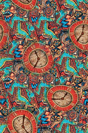 几何印花华亿平台图片